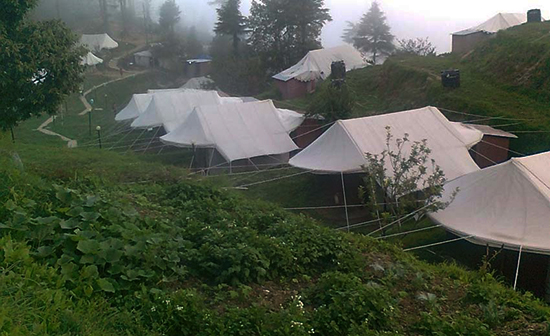 Camps near mussoorie